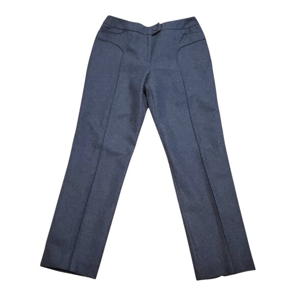 HARVE BENARD SZ 10 Womens Wool Blend Lined Beautifully Seamed Dress Pant Trouser - Picture 1 of 8